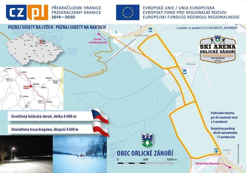 Apartman Orlicke Zahori Εξωτερικό φωτογραφία